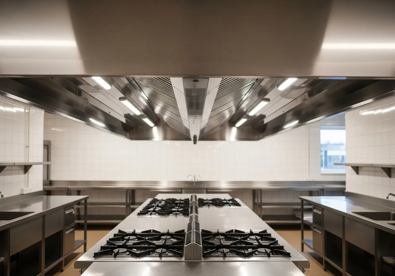 Commercial kitchen extract cleaning in Stevenage