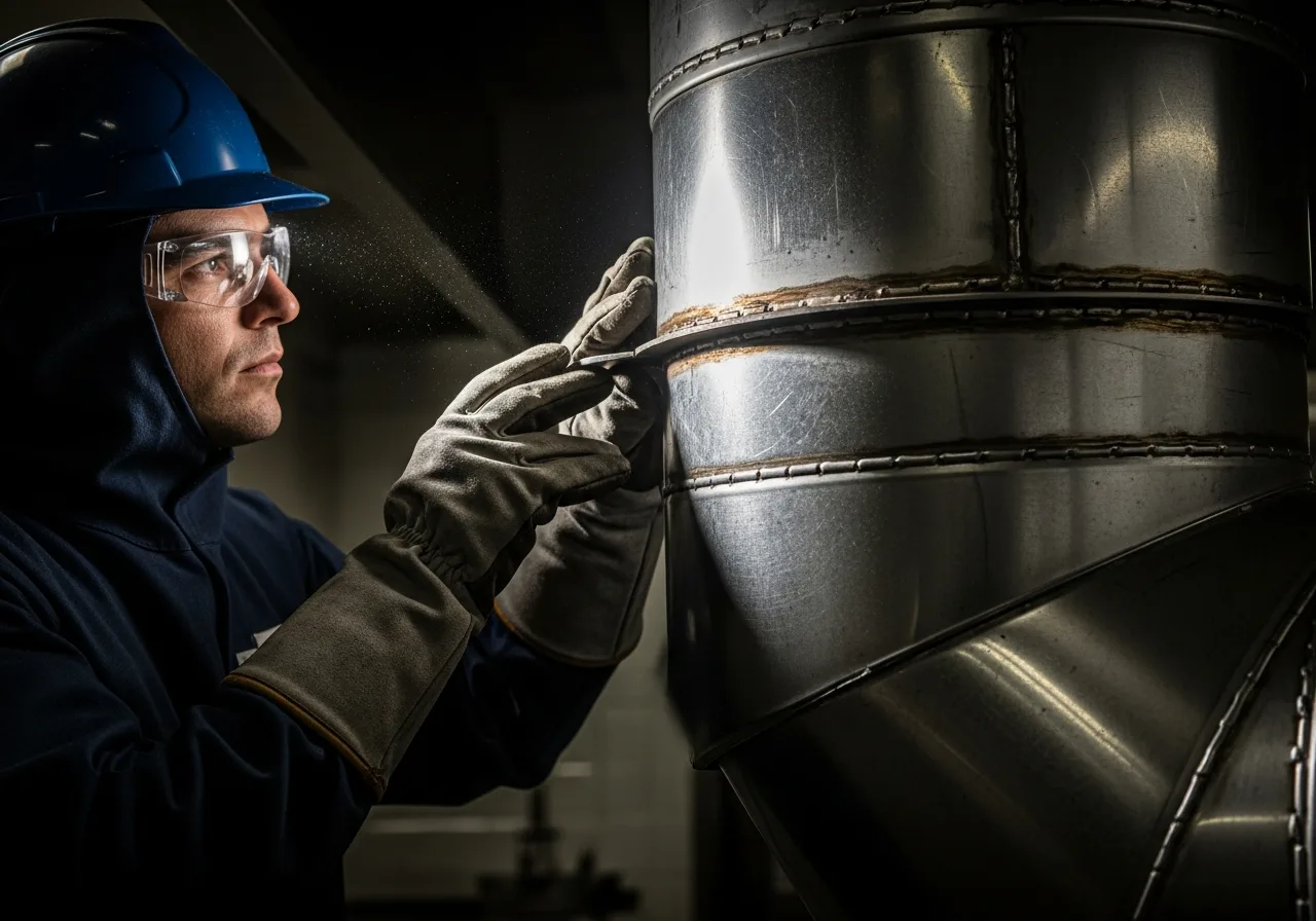 Commercial kitchen extract cleaning in Edmonton